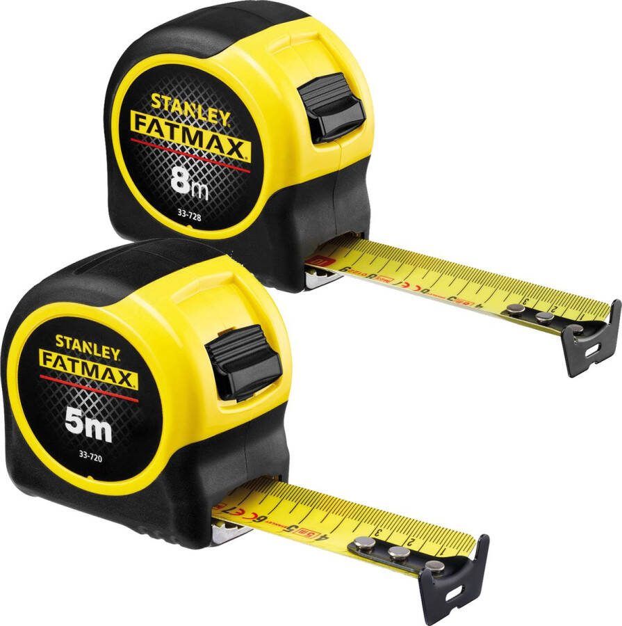 STANLEY FMHT31725-0 Rolbandmaat FatMax set 5m 8m