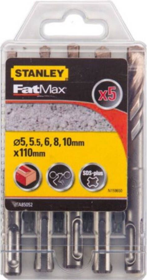 Stanley Fatmax Stanley Betonboor Set Sds-plus Sta85052-xj – 5 Stuks