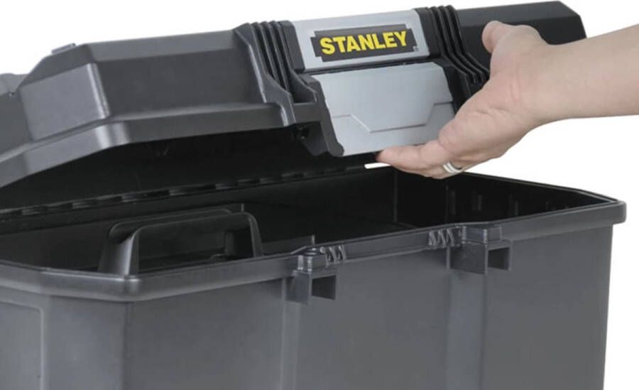 STANLEY Gereedschapskoffer 24 1-97-510 met drukslot soft-grip handgreep