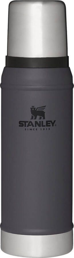 Stanley PMI Stanley The Legendary Classic Bottle 0 75L thermosfles Charcoal