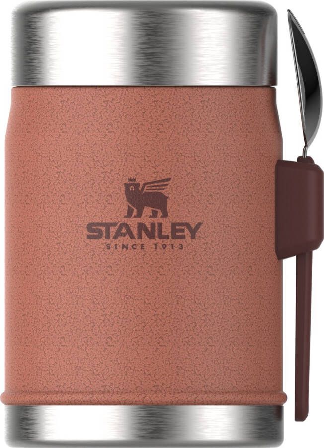 Stanley PMI Stanley The Legendary Food Jar + Spork 0.4L Thermosfles Hammertone Clay