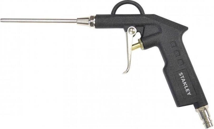 STANLEY Pneumatisch blaaspistool met lang mondstuk 10 cm ideaal voor schoonblazen op moeilijke plaatsen