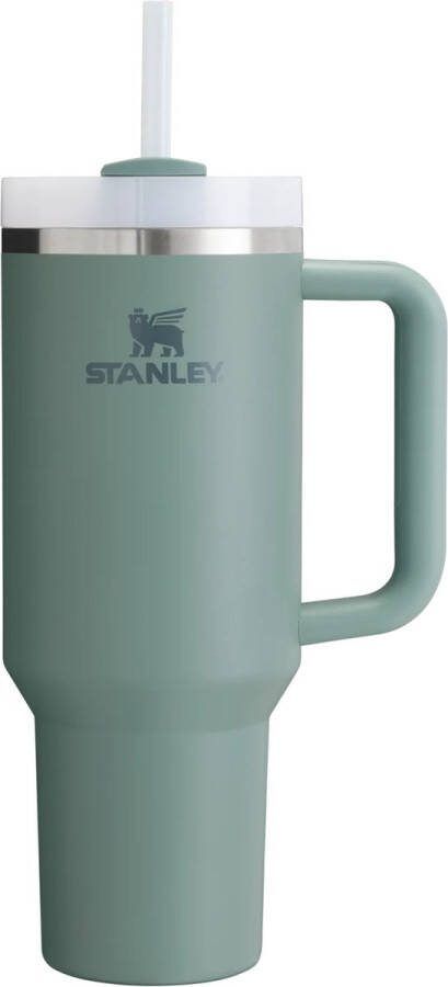 STANLEY Quencher H2.0 Flowstate Tumbler Shale 1.2L RVS Cup met Rietje Thermosbeker Thermosfles Beker Drinkbeker Drinkfles Mug Waterfles