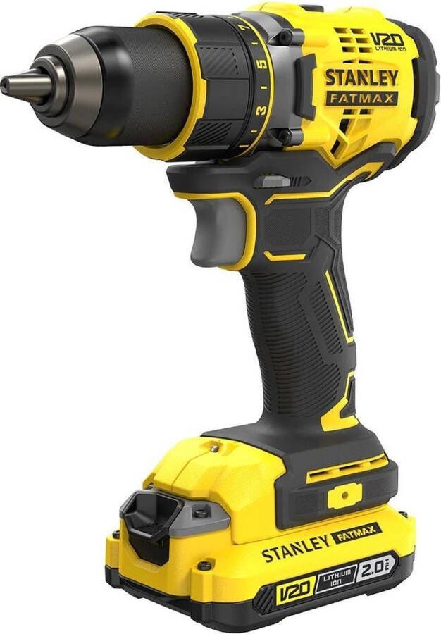 STANLEY SFMCD720D2K FATMAX V20 Accu Schroefboormachine 18V 2.0Ah in Koffer