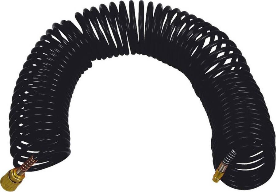 Stanley Luchtslang 15 Meter 170020XSTN Spiraalslang Compressor en Pneumatisch Gereedschap PVC