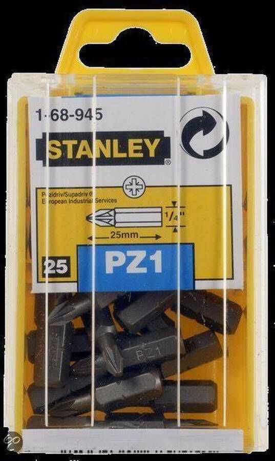 STANLEY STA-1-68-945 Schroefbits Pozidriv 1 4