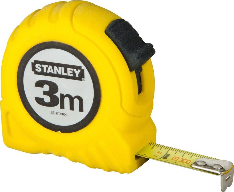 STANLEY Stan Rolbandmaat 3m 12 7mm (bu