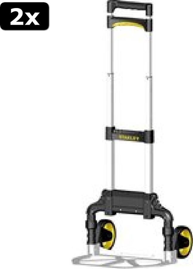 STANLEY 2x Opvouwbare steekwagen 60 kg SXWTD-FT500