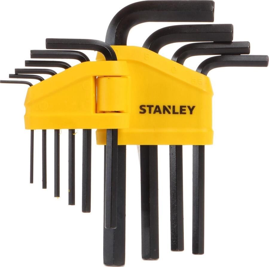 STANLEY Inbussleutelset 10-delig 1.5 t m 10 mm