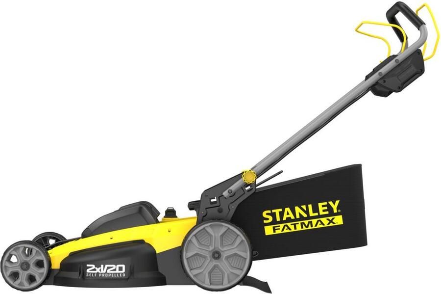 STANLEY SFMCMWS251M FATMAX V20 Accu grasmaaier 51cm met wielaandrijving 2x18V 4.0Ah