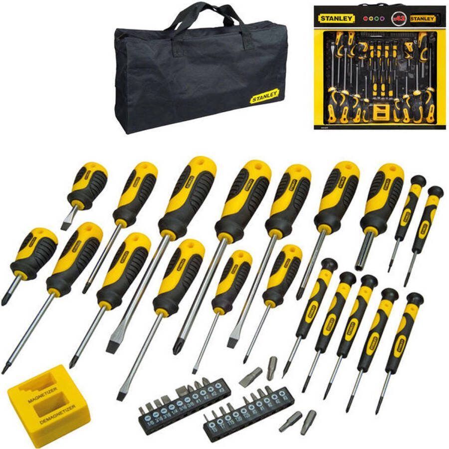 STANLEY STHT0-62113 Schroevendraaierset 42-delig met opbergtas