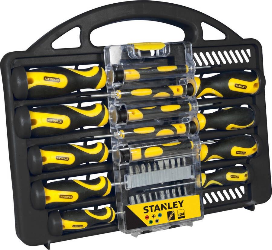Stanley Essential Schroevendraaierset Philips standaard parallel torx (34-delig)