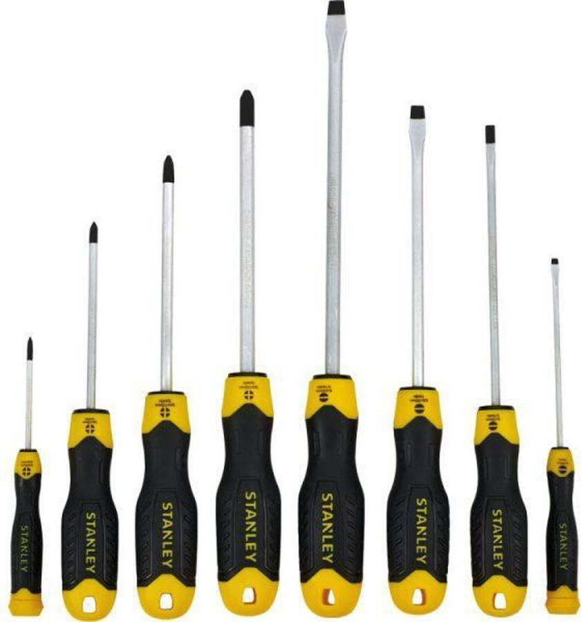 STANLEY STMT1-74181 Transmodule Cushiongrip Schroevendraaiers 8-Delig
