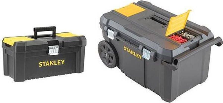 STANLEY stst1-81697 Essentials Gereedschapswagen 50L + gereedschapskoffer 16