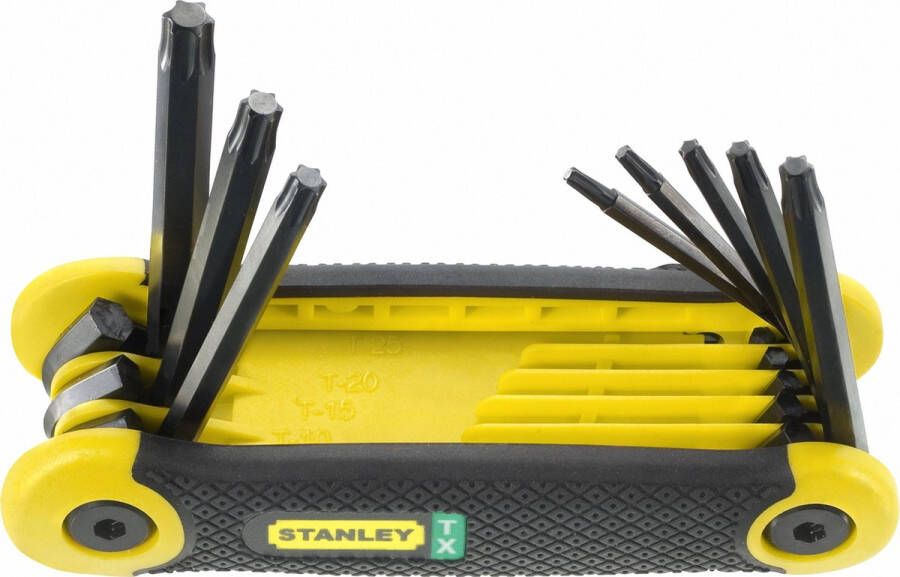 Stanley Torx-stiftsleutelset T9 T40 (8-delig)