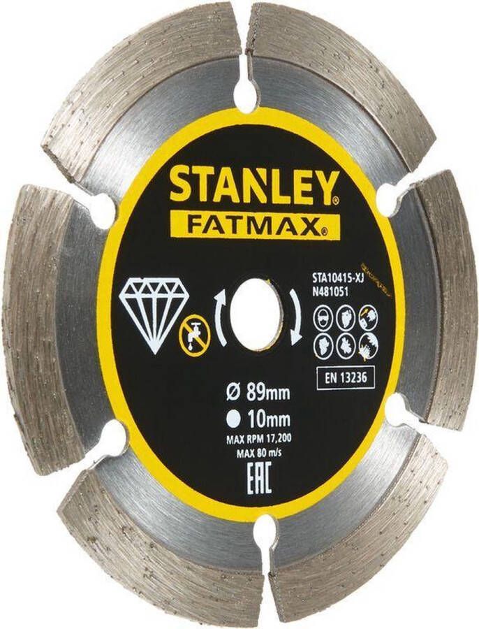 STANLEY Zaagblad Voor Multizaag 89x10 Diamant STA10415-XJ