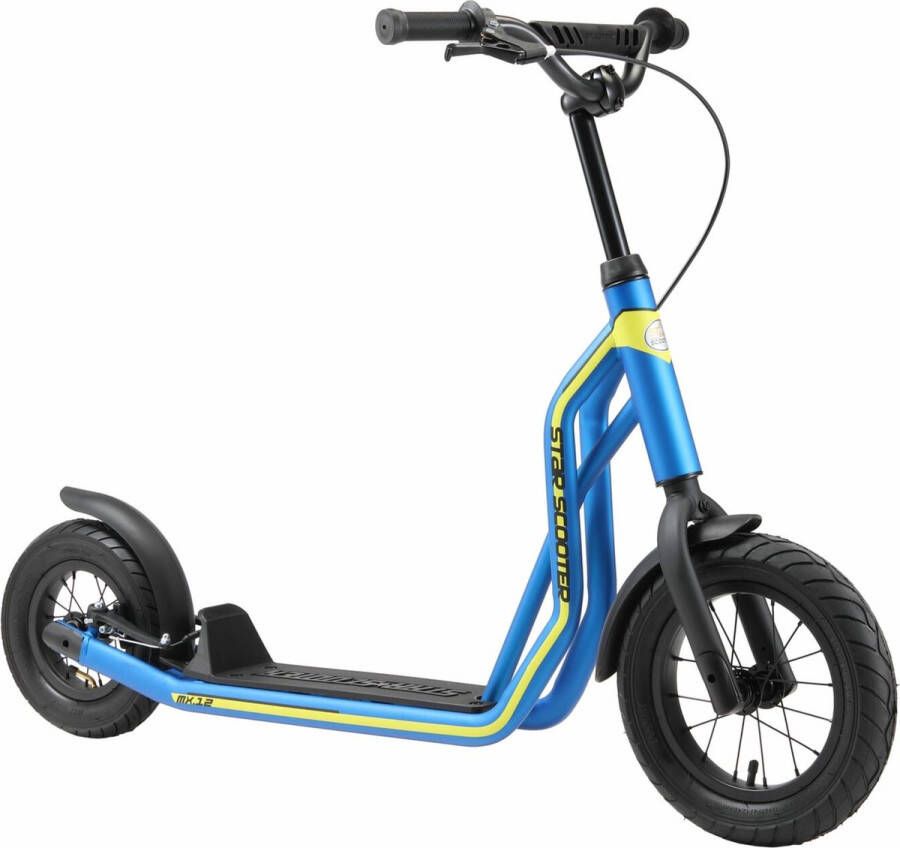 STAR SCOOTER Autoped 12 inch + 10 inch blauw