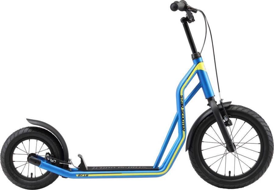 STAR SCOOTER autoped 16 inch + 12 inch blauw