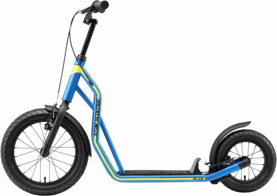 STAR SCOOTER Autoped 16 inch + 12 inch blauw