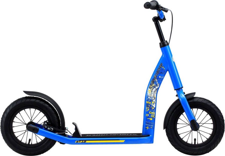 STAR SCOOTER Bikestar autoped 12 inch New Gen Sport blauw