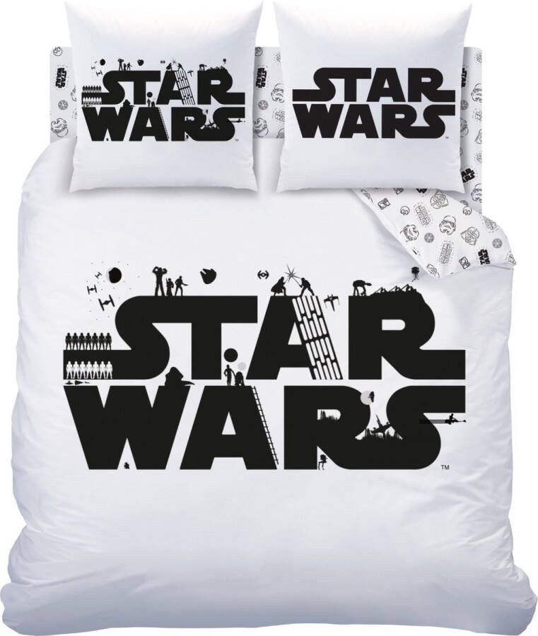 Disney Star Wars Dekbedovertrek Troup Lits Jumeaux 240 x 220 cm Katoen