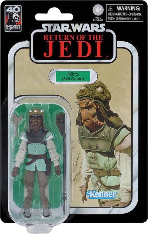 Star Wars Hasbro Actiefiguur Nikto (Skiff Guard) 10 cm Episode VI Vintage Collection Multicolours