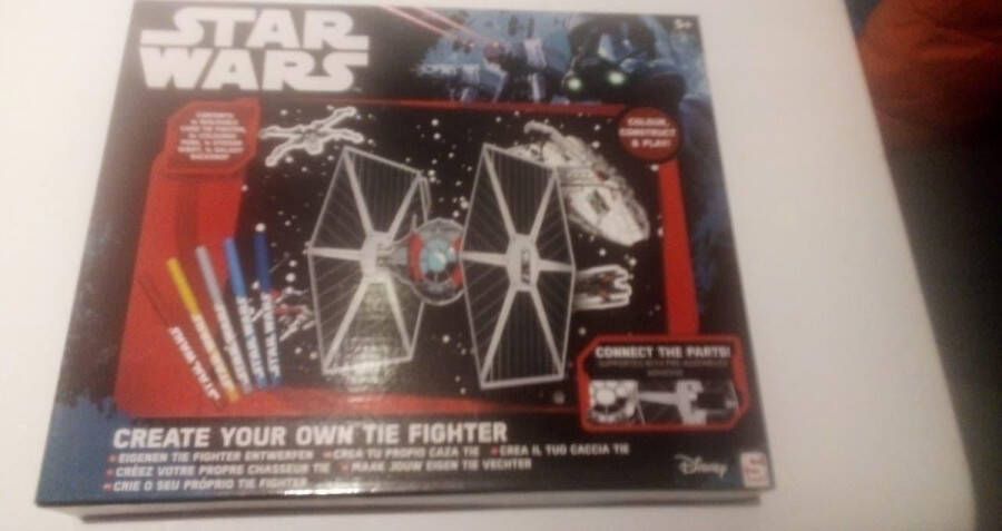 Star Wars Make Your Own Tie Fighter Maak je Eigen Schip Do It Yourself kit
