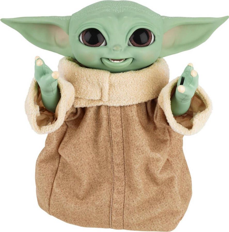 Disney Speelfiguur Star Wars Grogu 32 4 Cm Pluche Groen 6-delig