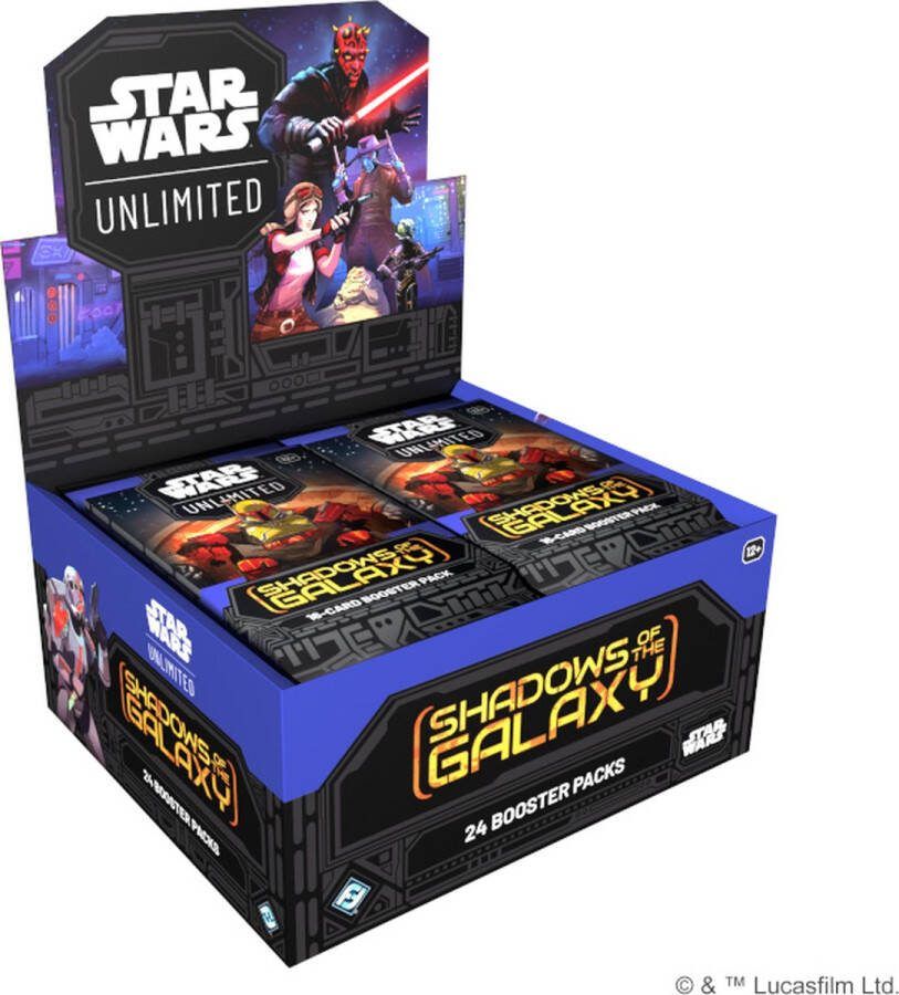 Star Wars Unlimited Shadows of the Galaxy Booster Box Trading Cards Star Wars Kaarten