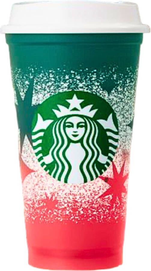 Starbucks Beker Green Color changing Red Holiday Cup Drinkbeker 16oz Met Deksel Herbruikbaar ijskoffie beker- koffie beker Limited Edition 2023