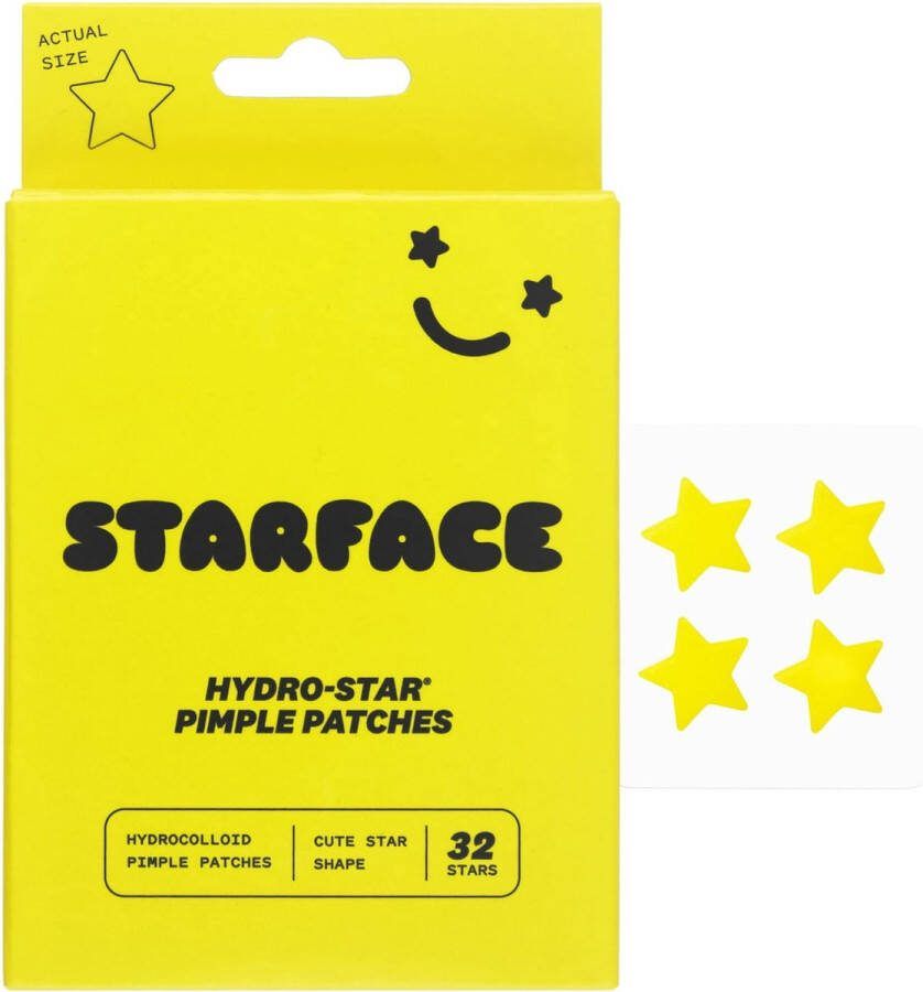Starface Yellow Hydro-Star Pimple Patches 32 Count