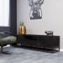 Starfurn Tv meubel Denver Black 180 cm | Mangohout en staal STF-8707 - Thumbnail 3