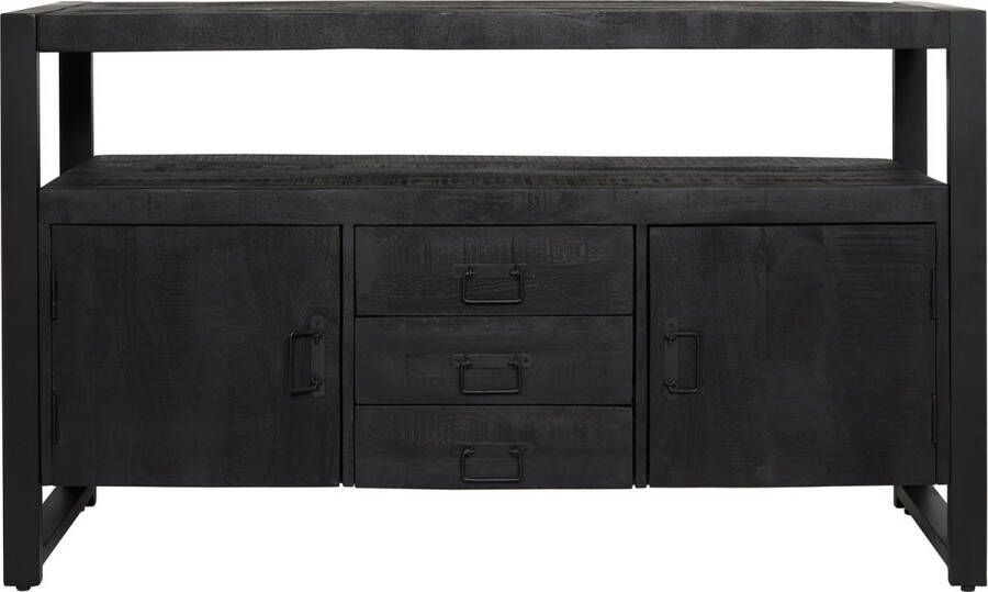 Starfurn Dressoir Boaz Black | 135 cm-STF-816