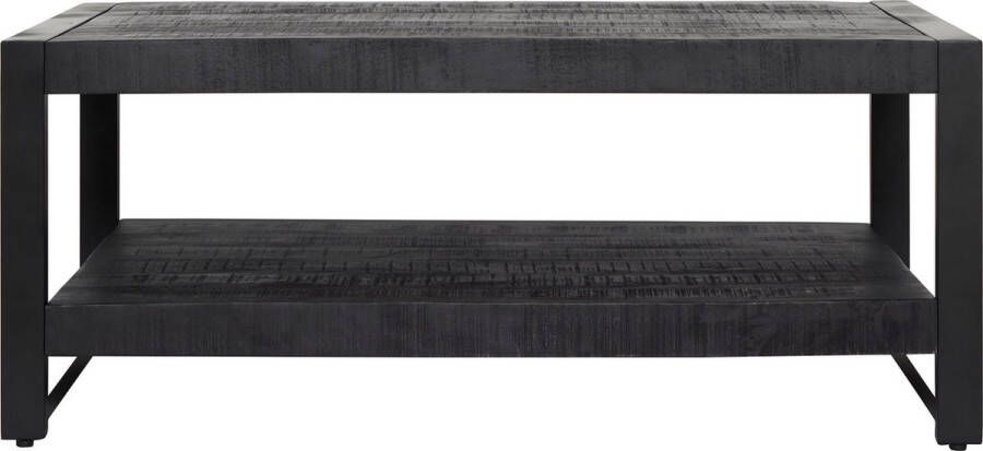 Starfurn Salontafel Boaz Black met onderblad | 110 cm-STF-808