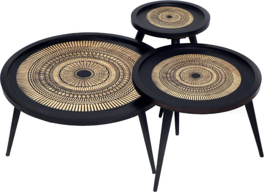 Starfurn Salontafel Mae | 70 cm | Set van 3-STF-2604
