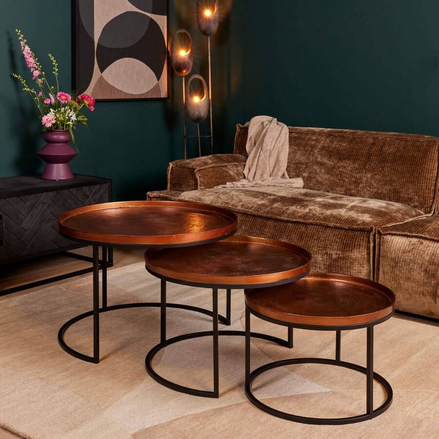 Starfurn Salontafel Clive | 70 cm | Set van 3-STF-2331