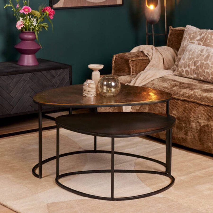 Starfurn Salontafel Jarrel | 90 cm | Set van 2-STF-2328 - Foto 2