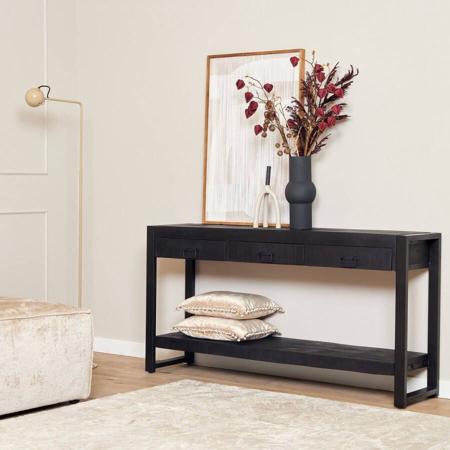 Starfurn Sidetable Boaz Black | 150 cm STF-819