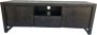 Starfurn Tv meubel Boaz Black 150 cm | Twee deuren en een lade STF-822 - Thumbnail 4