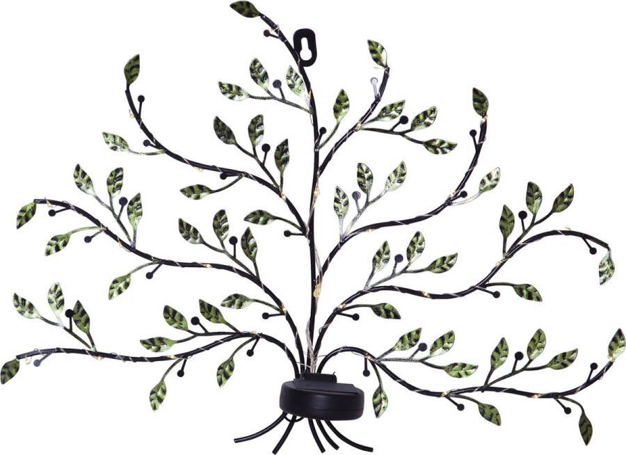 Startrading Solar tuinverlichting Wandlamp Tree of Life 46 cm