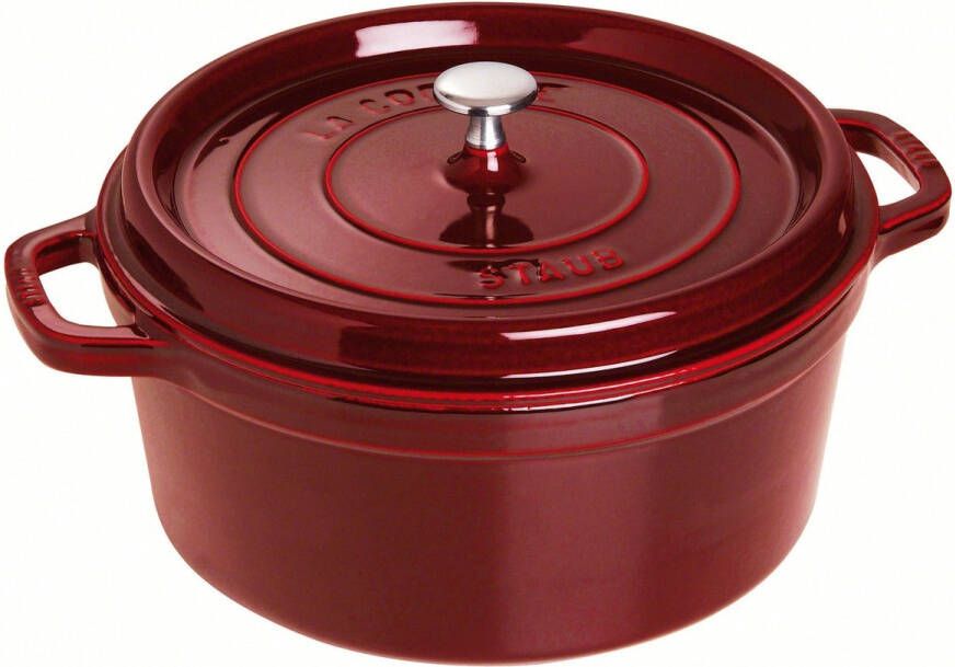 Staub Ronde Cocotte 28 cm grenadine 6 7 l | Potten&Pannen | Keuken&Koken Keukengerei | 1102887