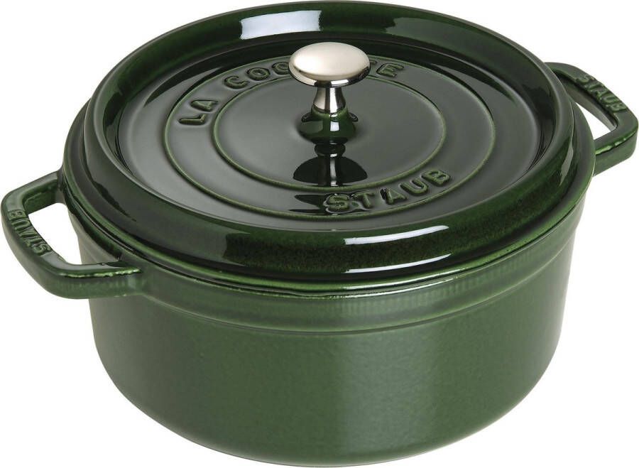 Staub Braadpan Cocotte Basilicum ø 24 cm 3.8 liter