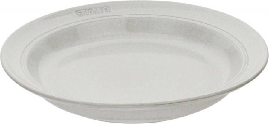 Staub soepbord 24cm keramiek steen
