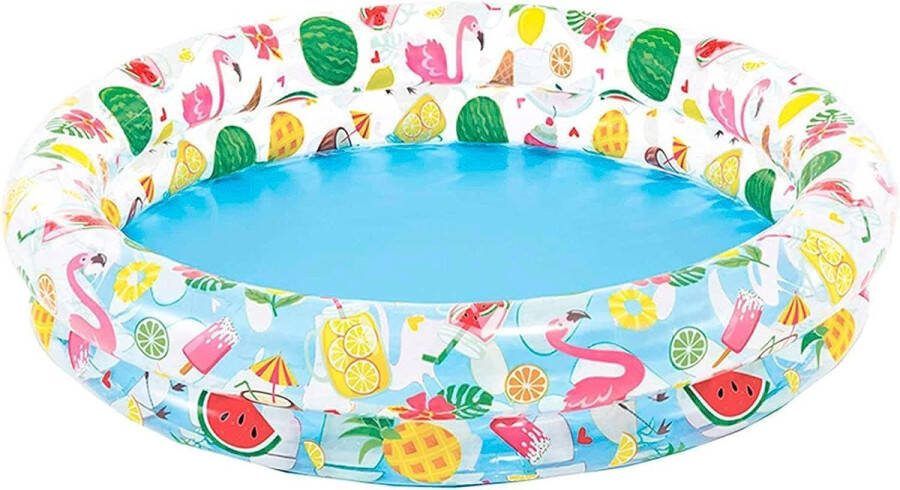 StayPowered Kinderzwembad Perfect voor Zomers Plezier 1 22 m x 25 cm Transparant Materiaal Lichtgewicht Sterk en Comfortabel Eenvoudig Schoon te Maken Veilig en Praktisch Kleurrijk Levering Sneller dan Aangegeven!