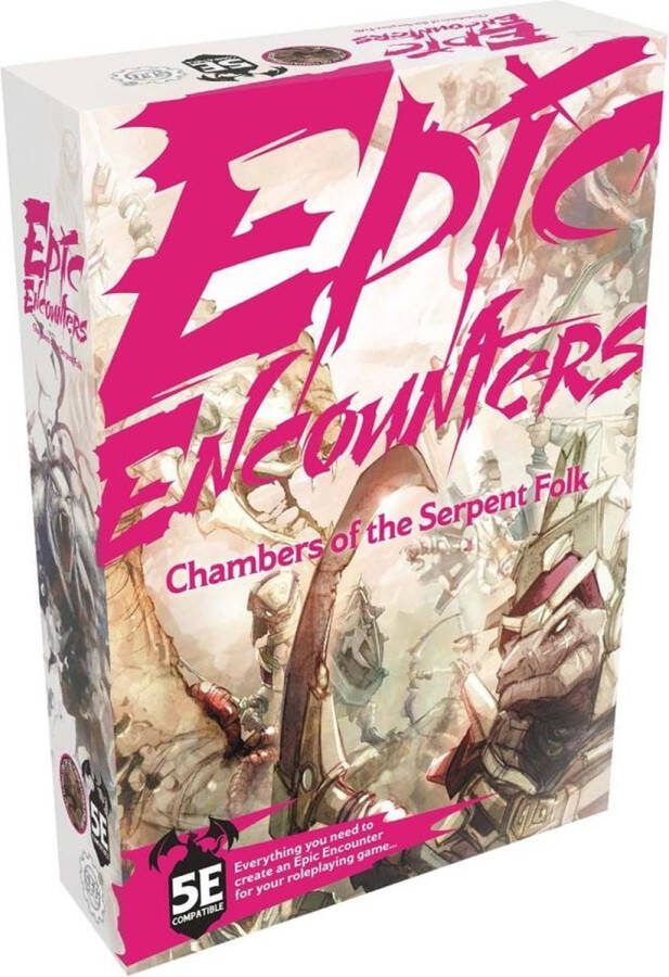Steamforged Games Ltd. Epic Encounters Chamber of the Serpent Folk