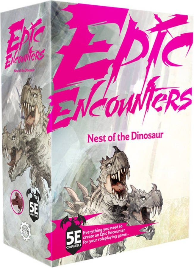 Steamforged Games Ltd. Epic Encounters Nest of the Dinosaur
