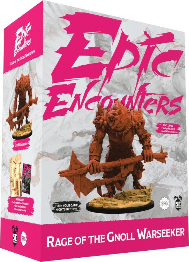 Steamforged Games Ltd. Epic Encounters: Rage of the Gnoll Warseeker