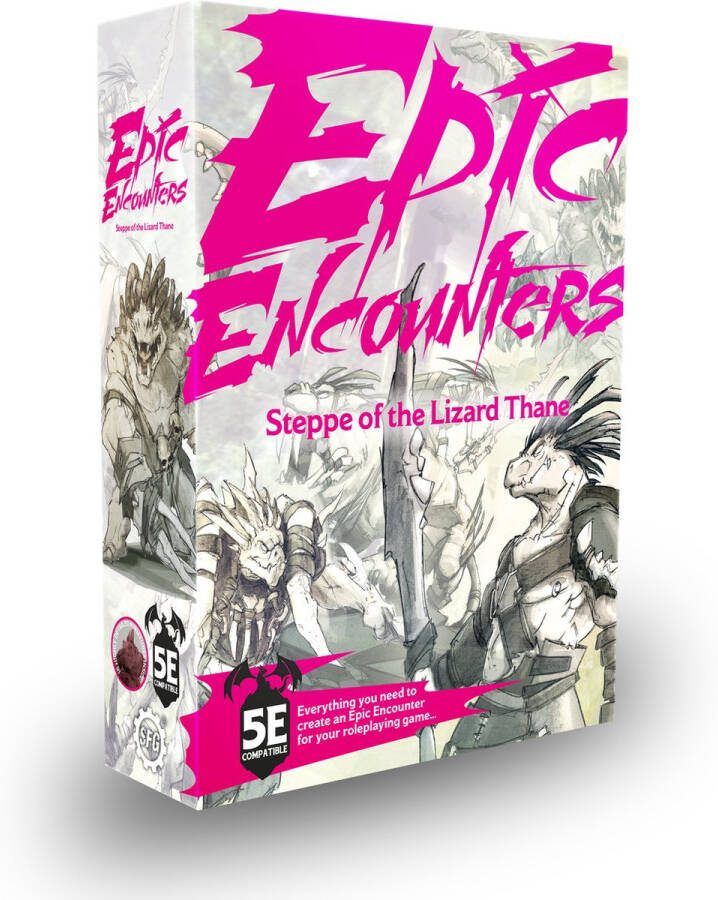 Steamforged Games Ltd. Epic Encounters Steppe of the Lizard Thane