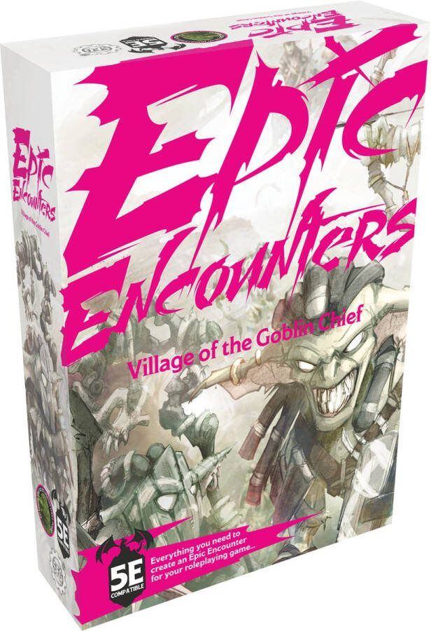 Steamforged Games Ltd. Epic Encounters: Village of the Goblin Chief EN