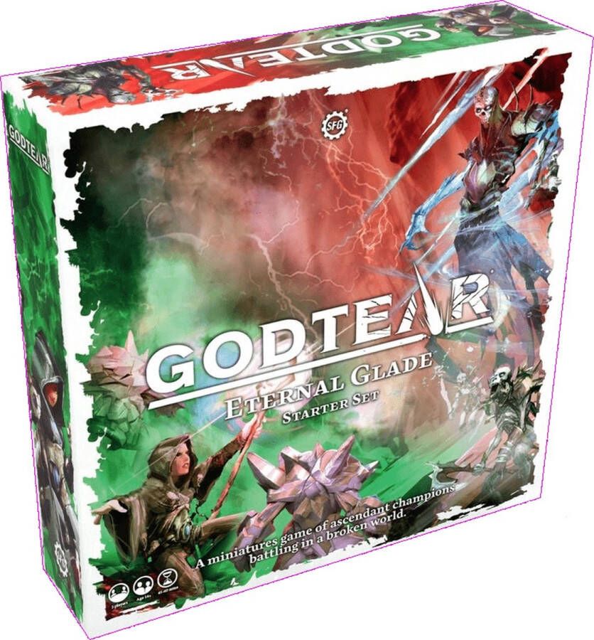 Steamforged Games Ltd. Godtear: Eternal Glade Starter Set war- en boardgaming out of the box game! Bouw je eigen warband en win! Makkelijk te leren!
